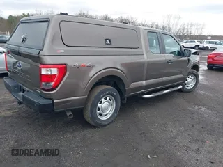 2021 Ford F-150 XL with VIN 1FTEX1EP6MKE04380, listed as a IAAI auction lot 41821270 with 41,353 mi miles and . Bid and sale history available at DreamBid. Image 4.