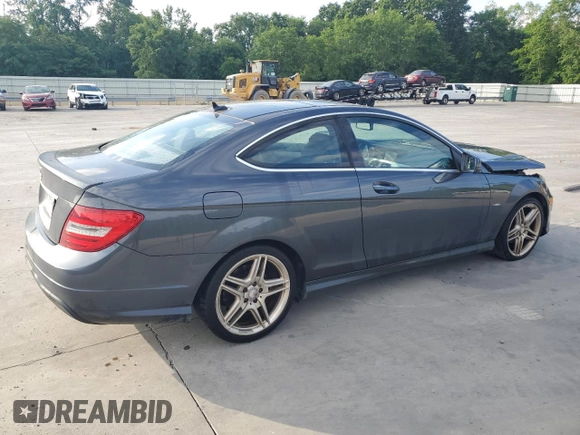 2012 Mercedes-Benz C 250 with VIN WDDGJ4HB4CF896481, listed as a Copart auction lot 55032045 with 170,327 mi miles and Salvage title. Bid and sale history available at DreamBid. Image 3.