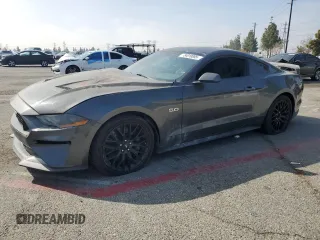 2019 Ford Mustang GT with VIN 1FA6P8CF8K5175578, listed as a Copart auction lot 54010885 with Not provided miles and Salvage title. Bid and sale history available at DreamBid. Image 1.
