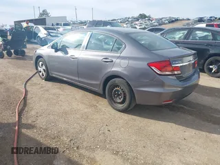 2015 Honda Civic Sedan LX with VIN 19XFB2F5XFE087411, listed as a IAAI auction lot 41741266 with 83,259 mi miles. Bid and sale history available at carsss.com. Image 3.