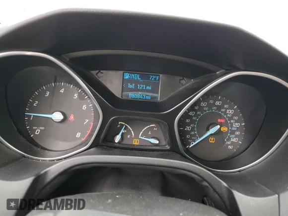 2012 Ford Focus SE with VIN 1FAHP3F25CL168038, listed as a Copart auction lot 51965405 with 80,843 mi miles and Salvage Title. Bid and sale history available at DreamBid. Image 9.