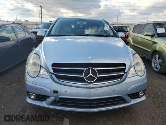 2009 Mercedes-Benz R 3.5L with VIN 4JGCB65E29A100893, listed as a Copart auction lot 46970625 with 114,118 mi miles and Salvage Title. Bid and sale history available at carsss.com. Image 5.