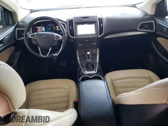 2017 Ford Edge SEL with VIN 2FMPK3J92HBC58713, listed as a Copart auction lot 60137674 with 168,248 mi miles and Salvage Title. Bid and sale history available at carsss.com. Image 8.