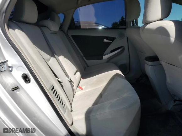 2011 Toyota Prius I with VIN JTDKN3DU7B5305090, listed as a Copart auction lot 52034805 with 274,670 mi miles and Salvage Title. Bid and sale history available at carsss.com. Image 10.