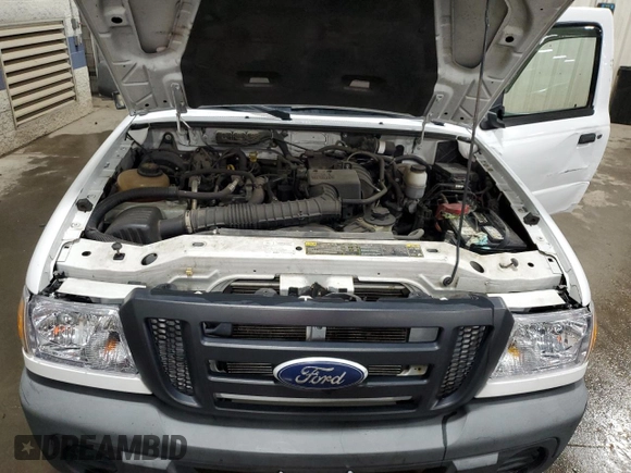 2011 Ford Ranger XL with VIN 1FTKR1AD4BPA35303, listed as a Copart auction lot 53551725 with 198,486 mi miles and Salvage Title. Bid and sale history available at carsss.com. Image 11.
