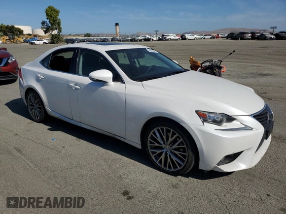 2014 Lexus IS 250 z VIN JTHBF1D2XE5003747, wystawiony jako Copart lot #58846985 z przebiegiem 135 494 mil mil oraz Szkoda całkowita • Salvage title. Historia ofert i sprzedaży dostępna na DreamBid. Obrazek 4.