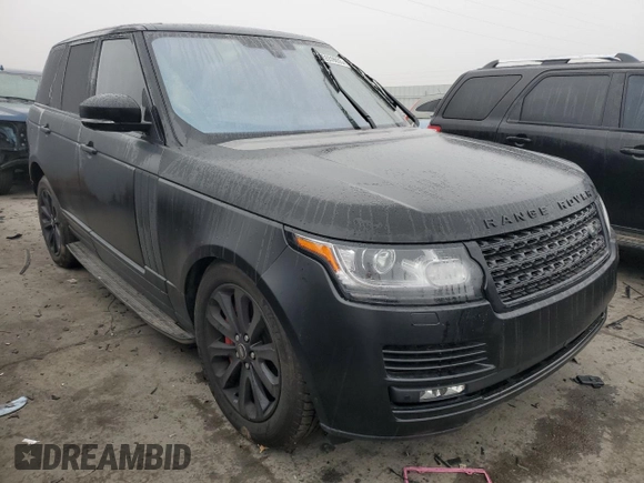 2016 Land Rover Range Rover HSE с VIN SALGS2PF9GA290265, выставлен на аукционе Copart как лот 45559855 с пробегом 52 103 миль миль и Списание • Salvage title. История ставок и продаж доступна на DreamBid. Изображение 4.