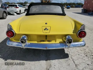 1955 Ford Thunderbird with VIN P5FH253117, listed as a Copart auction lot 79018504 with 80,425 mi miles and Salvage Title. Bid and sale history available at DreamBid. Image 6.