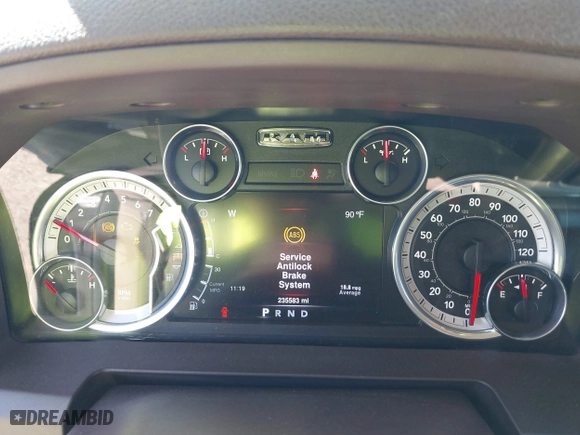 2016 Ram 1500 Lone Star with VIN 1C6RR7LT3GS288856, listed as a IAAI auction lot 41740320 with 235,583 mi miles. Bid and sale history available at carsss.com. Image 7.