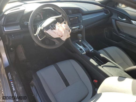 2017 Honda Civic Coupe LX with VIN 2HGFC4B57HH306798, listed as a Copart auction lot 47465915 with 67,685 mi miles and Clean Title. Bid and sale history available at carsss.com. Image 8.