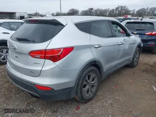 2016 Hyundai Santa Fe Sport with VIN 5XYZT3LB8GG317719, listed as a IAAI auction lot 41231206 with 168,096 mi miles. Bid and sale history available at carsss.com. Image 4.