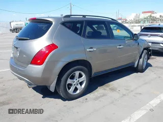 2004 Nissan Murano SL z VIN JN8AZ08T94W204232, wystawiony jako IAAI lot #42239543 z przebiegiem Nie podano mil oraz . Historia ofert i sprzedaży dostępna na DreamBid. Obrazek 4.