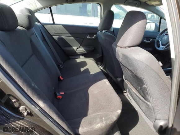2013 Honda Civic Sdn LX with VIN 19XFB2F57DE010895, listed as a Copart auction lot 49574075 with 152,246 mi miles and Salvage Title. Bid and sale history available at carsss.com. Image 10.