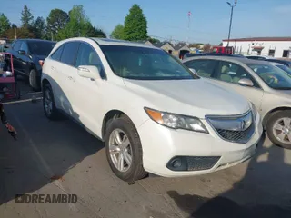 2015 Acura RDX with VIN 5J8TB4H35FL014658, listed as a IAAI auction lot 42034673 with 1 mi miles. Bid and sale history available at carsss.com. Image 1.