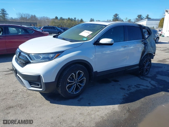 2022 Honda CR-V EX with VIN 2HKRW2H56NH639110, listed as a IAAI auction lot 41690386 with 1 mi miles. Bid and sale history available at carsss.com. Image 17.