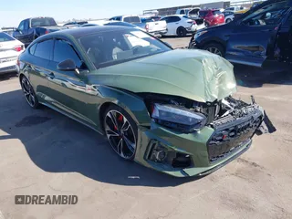 2023 Audi S5 Sportback Premium Plus z VIN WAUB4CF56PA007375, wystawiony jako IAAI lot #41630832 z przebiegiem 23 668 mil mil oraz . Historia ofert i sprzedaży dostępna na DreamBid. Obrazek 1.
