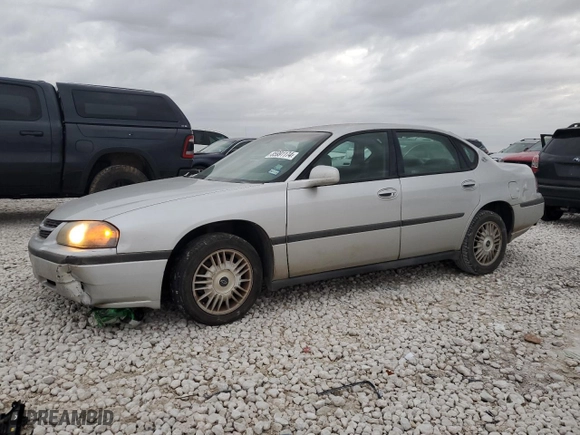 2000 Chevrolet Impala with VIN 2G1WF55E6Y9105243, listed as a Copart auction lot 85991174 with 170,491 mi miles and Salvage Title. Bid and sale history available at carsss.com. Image 1.