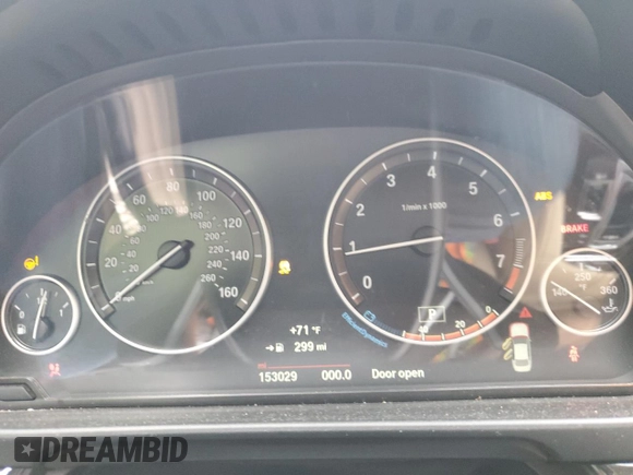 2015 BMW 5 Series 528i xDrive with VIN WBA5A7C5XFD623143, listed as a Copart auction lot 59965445 with 153,029 mi miles and Salvage title. Bid and sale history available at DreamBid. Image 9.