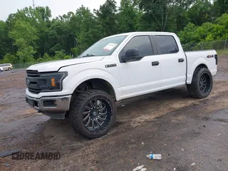 2019 Ford F-150 XL with VIN 1FTEW1EB2KKD98999, listed as a IAAI auction lot 42182839 with 162,098 mi miles and . Bid and sale history available at DreamBid. Image 18.