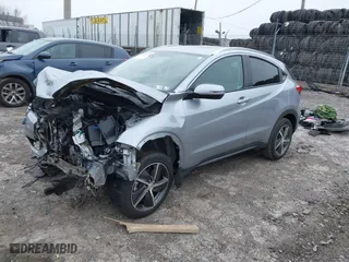 2022 Honda HR-V EX with VIN 3CZRU6H58NM737962, listed as a IAAI auction lot 41624740 with NaN miles. Bid and sale history available at carsss.com. Image 17.