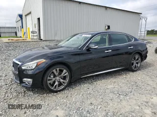 2016 Infiniti Q70 with VIN JN1BY1PP2GM631199, listed as a Copart auction lot 58154155 with 60,670 mi miles and Salvage title. Bid and sale history available at DreamBid. Image 1.