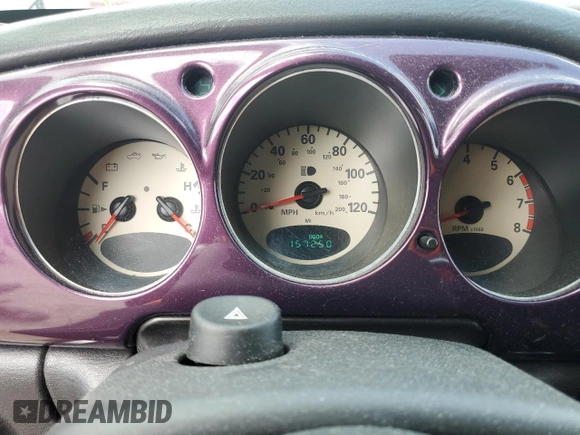 2004 Chrysler PT Cruiser Touring with VIN 3C4FY58B14T208726, listed as a Copart auction lot 54613275 with 157,250 mi miles and Salvage title. Bid and sale history available at DreamBid. Image 9.