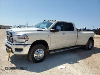 2024 Ram 3500 Laramie with VIN 3C63RRJL6RG272777, listed as a Copart auction lot 71039614 with 6,293 mi miles and Salvage Title. Bid and sale history available at carsss.com. Image 1.