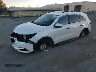 2018 Acura MDX Advance with VIN 5J8YD4H82JL002102, listed as a Copart auction lot 83403364 with Not Provided miles and Salvage Title. Bid and sale history available at carsss.com. Image 1.