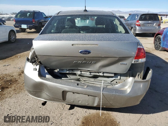 2008 Ford Focus SE with VIN 1FAHP35NX8W262708, listed as a Copart auction lot 46604345 with 314,645 mi miles and Salvage Title. Bid and sale history available at DreamBid. Image 6.