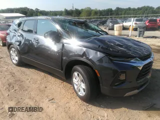 2021 Chevrolet Blazer LT with VIN 3GNKBBRA1MS558648, listed as a IAAI auction lot 42631002 with 76,546 mi miles and . Bid and sale history available at DreamBid. Image 1.