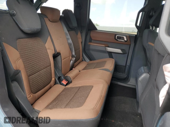 2022 Ford Bronco with VIN 1FMDE5DH3NLB05164, listed as a Copart auction lot 54131195 with 29,052 mi miles and Salvage title. Bid and sale history available at DreamBid. Image 10.