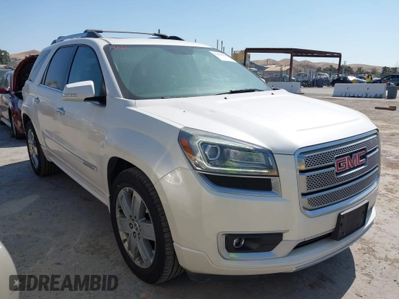 2013 GMC Acadia Denali z VIN 1GKKVTKD2DJ171476, wystawiony jako IAAI lot #42453510 z przebiegiem 129 787 mil mil oraz . Historia ofert i sprzedaży dostępna na DreamBid. Obrazek 1.
