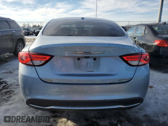 2015 Chrysler 200 Limited with VIN 1C3CCCABXFN714756, listed as a Copart auction lot 89199175 with 173,837 mi miles and Salvage Title. Bid and sale history available at DreamBid. Image 6.