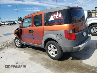 2003 Honda Element EX with VIN 5J6YH18573L013682, listed as a Copart auction lot 44502875 with 368,822 mi miles and Salvage Title. Bid and sale history available at DreamBid. Image 2.