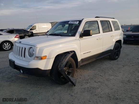 2015 Jeep Patriot Sport with VIN 1C4NJPBAXFD314077, listed as a Copart auction lot 42356075 with 73,910 mi miles and Salvage Title. Bid and sale history available at carsss.com. Image 1.