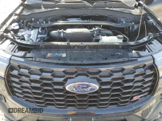 2025 Ford Explorer ST with VIN 1FMWK8GCXSGA98821, listed as a Copart auction lot 48538895 with 3,511 mi miles and Salvage Title. Bid and sale history available at carsss.com. Image 12.
