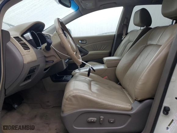 2009 Nissan Murano LE with VIN JN8AZ18W99W207736, listed as a Copart auction lot 85151904 with 189,265 mi miles and Clean Title. Bid and sale history available at carsss.com. Image 7.