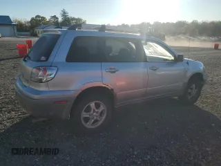 2004 Mitsubishi Outlander LS with VIN JA4LZ31F74U028300, listed as a Copart auction lot 76228644 with 174,424 mi miles and Salvage Title. Bid and sale history available at carsss.com. Image 3.