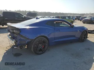 2022 Chevrolet Camaro LT1 with VIN 1G1FE1R73N0133675, listed as a Copart auction lot 46100305 with 0 mi miles and Salvage Title. Bid and sale history available at carsss.com. Image 3.