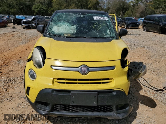 2015 FIAT 500L Urbana Trekking z VIN ZFBCFADH9FZ036729, wystawiony jako Copart lot #49471885 z przebiegiem 103 394 mil mil oraz Szkoda całkowita • Salvage title. Historia ofert i sprzedaży dostępna na DreamBid. Obrazek 5.