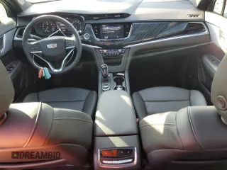 2024 Cadillac XT6 FWD Premium Luxury with VIN 1GYKPCRSXRZ727207, listed as a Copart auction lot 81742394 with 5,733 mi miles and Salvage Title. Bid and sale history available at carsss.com. Image 8.
