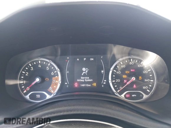 2020 Jeep Renegade Latitude with VIN ZACNJABB7LPL10827, listed as a IAAI auction lot 42606672 with 149,110 mi miles and . Bid and sale history available at DreamBid. Image 7.