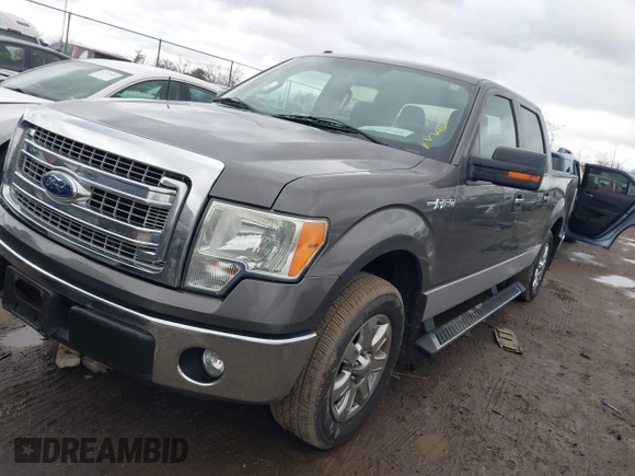 2013 Ford F-150 XL with VIN 1FTFW1CF5DKE32897, listed as a IAAI auction lot 41665756 with 101,574 mi miles. Bid and sale history available at carsss.com. Image 17.