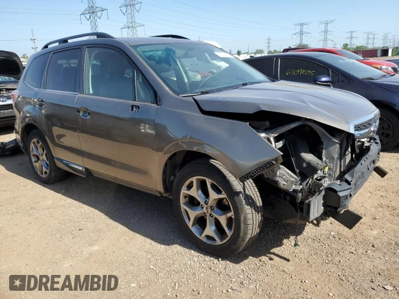2017 Subaru Forester Touring with VIN JF2SJATC2HH416423, listed as a Copart auction lot 60541835 with 102,803 mi miles and Salvage title. Bid and sale history available at DreamBid. Image 4.