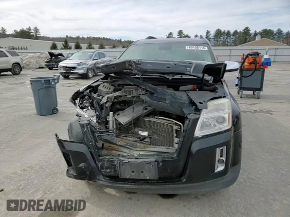 2014 GMC Terrain SLE with VIN 2GKFLWE31E6348416, listed as a Copart auction lot 49108115 with 136,982 mi miles and Salvage title. Bid and sale history available at DreamBid. Image 12.
