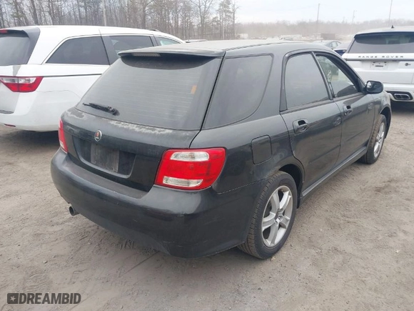 2005 Saab 9-2X Linear with VIN JF4GG61625G057758, listed as a IAAI auction lot 41675073 with NaN miles. Bid and sale history available at carsss.com. Image 4.