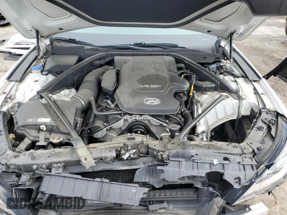 2016 Hyundai Genesis 3.8L z VIN KMHGN4JE9GU142234, wystawiony jako Copart lot #55795145 z przebiegiem 56 791 mil mil oraz Szkoda całkowita • Salvage title. Historia ofert i sprzedaży dostępna na DreamBid. Obrazek 11.