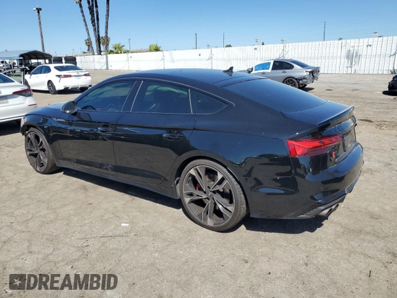 2021 Audi S5 Sportback Premium Plus z VIN WAUC4CF58MA005367, wystawiony jako Copart lot #49182415 z przebiegiem 22 215 mil mil oraz Szkoda całkowita • Salvage title. Historia ofert i sprzedaży dostępna na DreamBid. Obrazek 2.