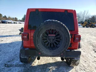 2021 Jeep Wrangler Unlimited Sport S with VIN 1C4HJXDG7MW509859, listed as a Copart auction lot 42185545 with 41,805 mi miles and Salvage Title. Bid and sale history available at carsss.com. Image 6.