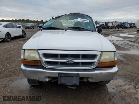 2000 Ford Ranger XL with VIN 1FTYR10V7YPC00743, listed as a Copart auction lot 88146935 with 198,410 mi miles and Salvage Title. Bid and sale history available at carsss.com. Image 5.